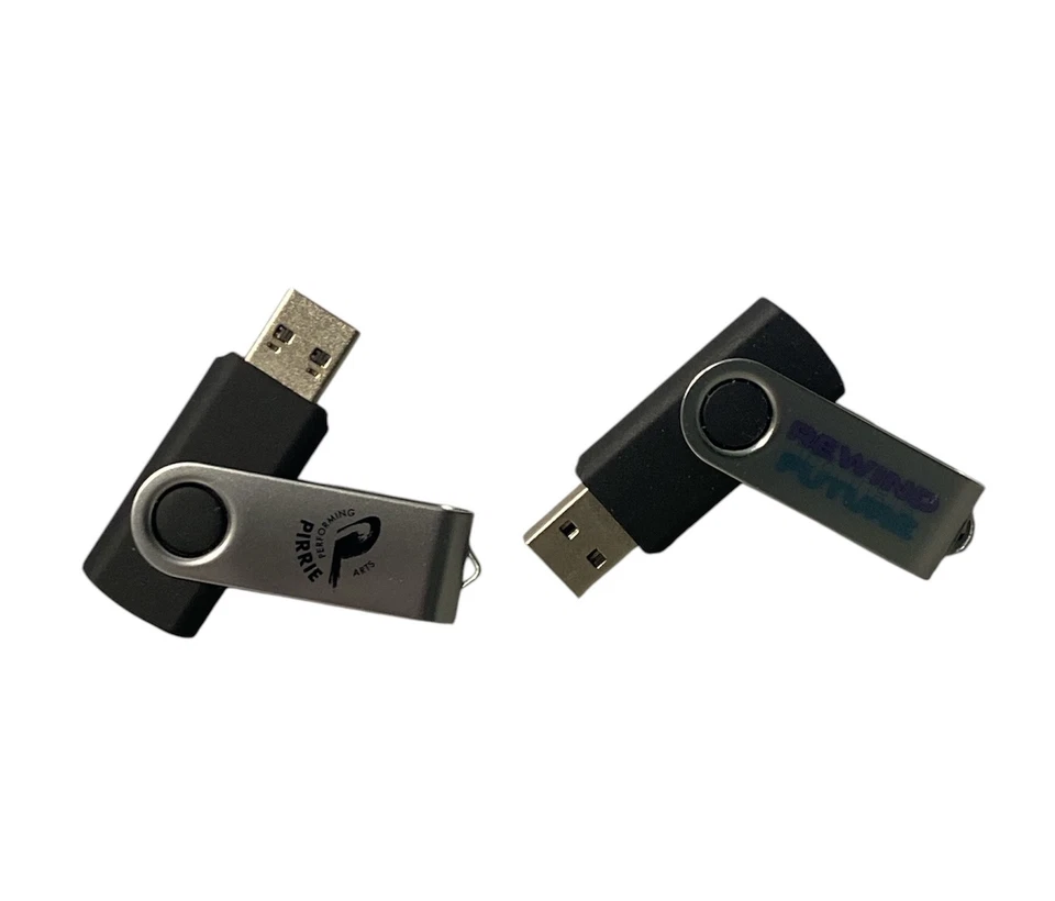 100x personal printed 2 sides Twist USB Memory Stick flash drive 500mb to 64G - Image 2 of 4