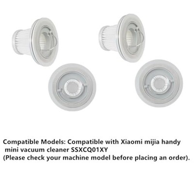 H13 HEPA-Filter für Xiaomi Handstaubsauger SSXCQ01XY 4er Pack