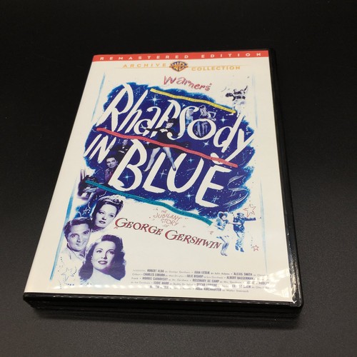 Rhapsody in Blue DVD 1945 Remastered Edition George Gershwin Robert Alda - Picture 1 of 3