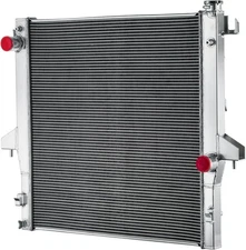 4 Row Aluminum Radiator For 2003-2010 Dodge Ram 2500 3500 5.9/6.7L L6 Diesel