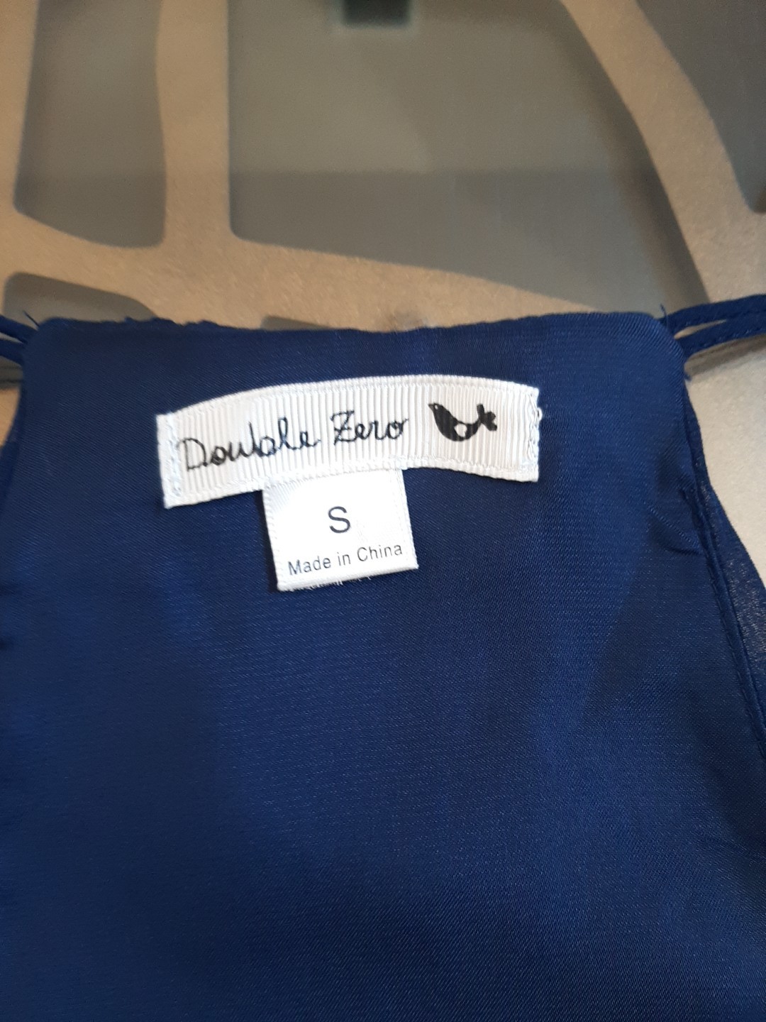 Double Zero Chiffon Ruffled Overlay Mini Spaghett… - image 6