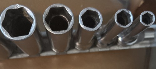 Snap On Tools USA 9 Piece 6-Point 3/8” Drive Deep Socket Set - Picture 5 of 7