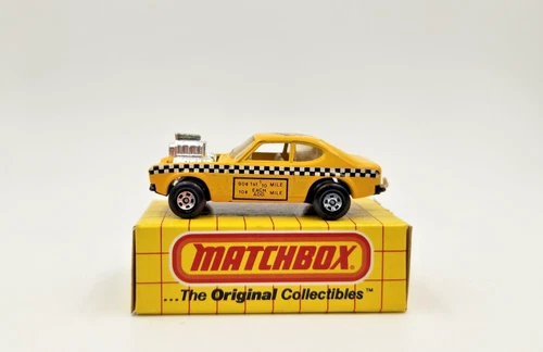 Vintage Matchbox Maxi Taxi 72 Diecast Car New in Box READ #1