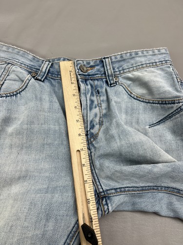 Diesel Larkee Jeans Mens 34x34 Straight Leg Button Fly Distressed Denim Pants - Picture 10 of 18