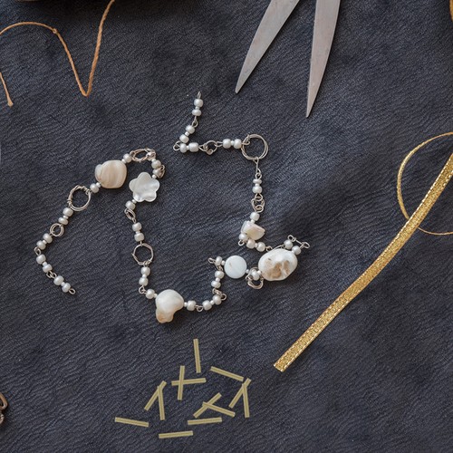 100 Pcs Copper Tube Accessories Beads Handmade Beading Brass Himmeli Tubes - Foto 7 di 12