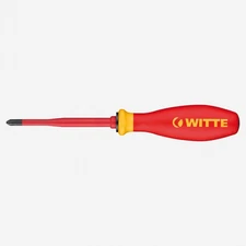 Witte Pro VDE Slim Phillips Screwdriver, #2 x 100mm