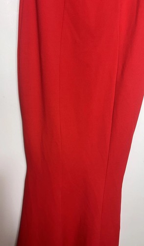 GODDIVA Cherry Red Glamorous Gown Bridesmaid Prom Maxi Dress Size UK 10 - Picture 4 of 6