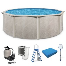Kit piscina fuori terra Aquarian Phoenix 21' x 52" struttura in acciaio con pompa.