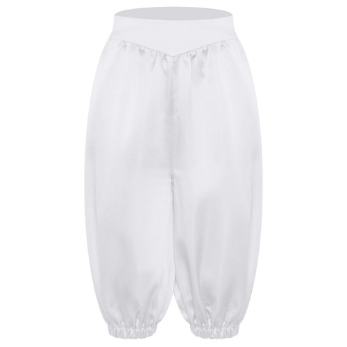 Kids Unisex Capri Pants Fancy Belly Dance Wide-Leg Bloomers High Waist Costume - Picture 67 of 84