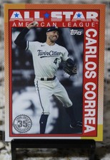 Carlos Correa Twins 2023 Topps All-Star #90AS-18 Baseball Card