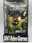 Tom Clancy's Splinter Cell Chaos Theory Sony PlayStation 2 PS2 Game CIB
