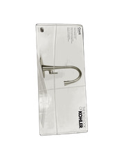 KOHLER Conti Single Handle Pull Down Sprayer Kitchen Faucet in Vibrant Stainless