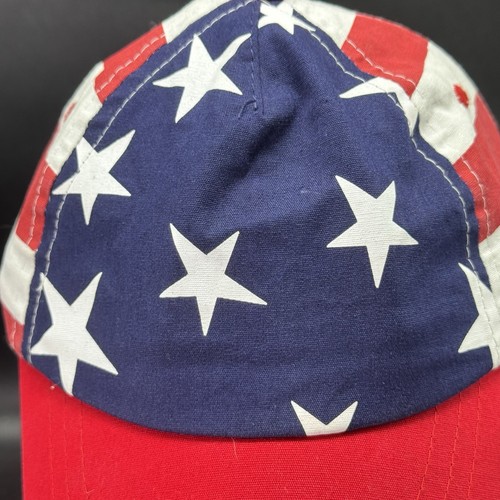 Target Youth/Toddler American Flag Baseball Stretch Hat Patriotic July 4th - Picture 3 of 13