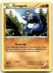 Croagunk 58/114 Common XY - Steam Siege
