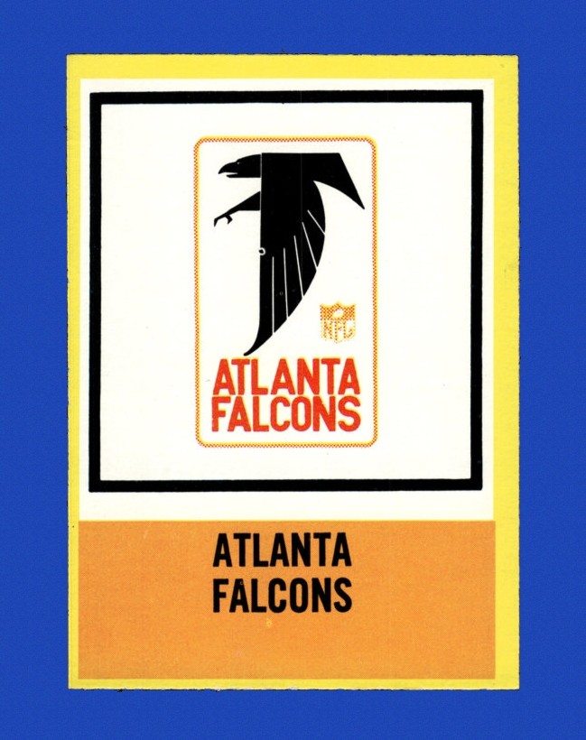 1967 Philadelphia Set-Break # 12 Atlanta Falcons NR-MINT *GMCARDS*