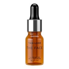 THE FACE Self Tan Drops, Medium/Dark (10 ml) Add Tanning Drops to Skin