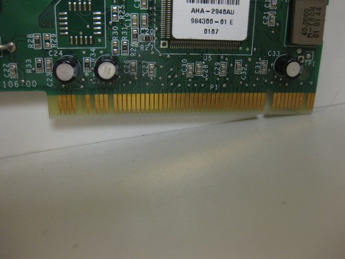 Adaptec SCSI Controller Card Fast PCI Adapter 589247-00 AHA-2940AU Card Warranty - Picture 5 of 12