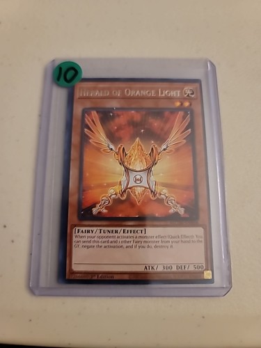 Yu-Gi-Oh! Herald of Orange Light Card NM - Picture 1 of 5