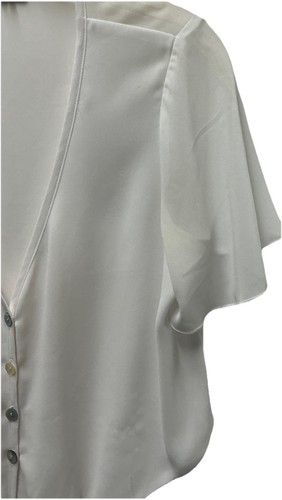 Show Me Your Mumu Gr. M transparente Bluse Knöpfe zum Binden in der Taille - Bild 3 von 6