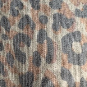 PINK Victoria's Secret Cream Leopard Hoodie