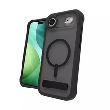 ZAGG Rainier Snap Kickstand ase For Apple iPhone 17 Air Smoke Black