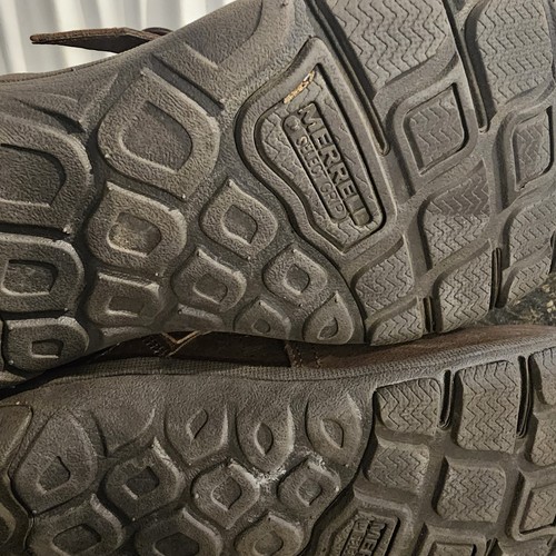 Merrell Women's Dassie Stitch Leather Clogs 7.5 Moccasin Espresso Slip On Shoes - Picture 9 of 10