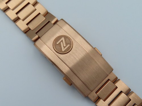 Zelos Aurora Field Bronze Bracelet 20mm Straight End Links Pre-Owned