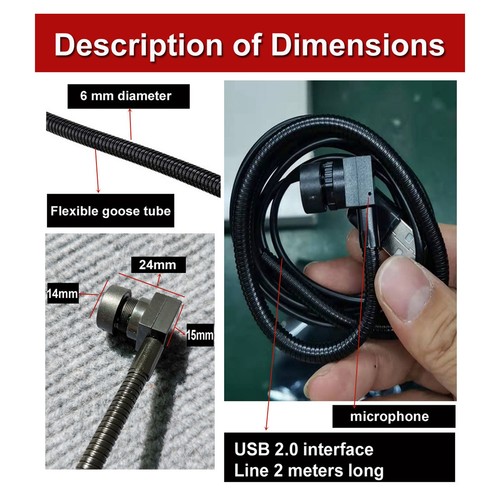 USB Center Webcam 4K 15fps 8MP Auto Focus 80° Viewing Angle Eye Contact Webc New - Picture 23 of 24
