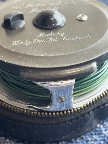 Hardy Viscount 150 Mark II Fliegen Angelrolle mit Koffer - Bild 5 von 7