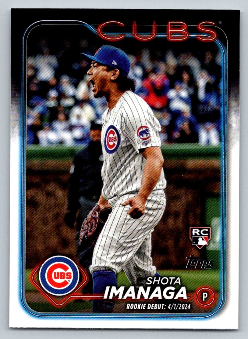 2024 Topps Update #US281 Shota Imanaga Chicago Cubs