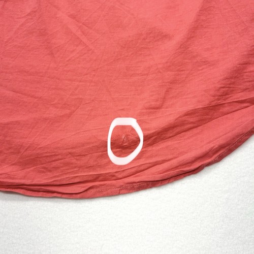 TUCKERNUCK Poppy Pink Teagan Popover Shirt Ruffle Collar Smocked Cuff XXXL - Picture 4 of 10