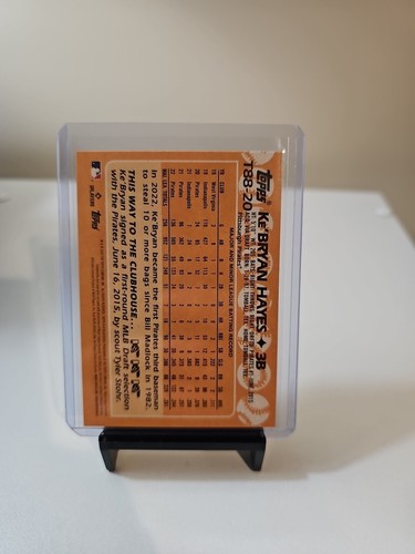 Ke’Bryan Hayes 2023 Topps 35th Anniversary 1988 Retro NRMT+ Pirates - Picture 2 of 2