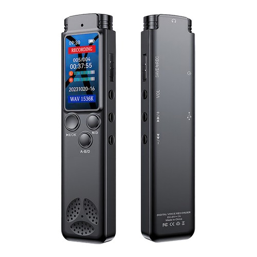 64G Audio Recorder Digital Voice Activated Mini Sound Dictaphone MP3 Player - Picture 17 of 23