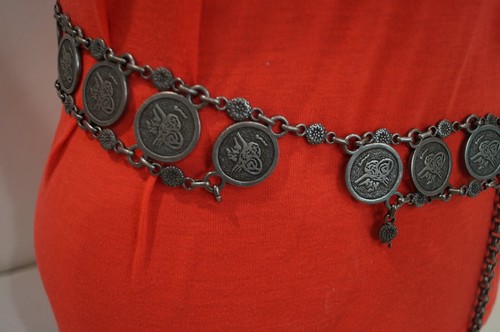 SCA MEDIEVAL RENAISSANCE METALLIC SILVER GOLD EXPANDABLE BELTS - CHOICE $10 ea. - Picture 49 of 93