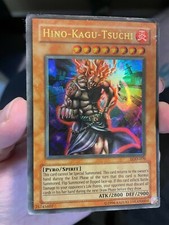 Hino-Kagu-Tsuchi LOD-EN070 Unlimited Ultra Rare DAMAGED Yu-Gi-Oh! DNA GAMES
