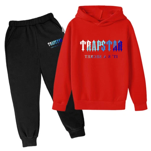 Niños Niños Chándales Dos Piezas Conjunto Suelto Sudadera con Capucha + Pantalones Correr Conjunto con Capucha NUEVO - Imagen 49 de 54