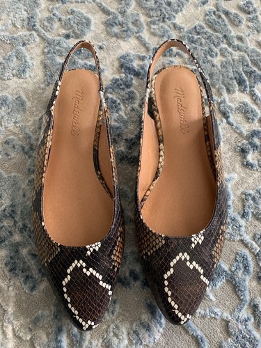 New Madewell The Margot Slingback Flat 