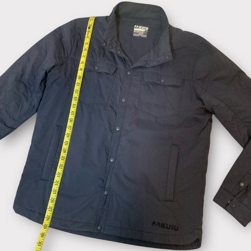 Men’s Kuiu Base Camp Insulated Snap Shirt Size XL Steel Blue - Picture 3 of 6