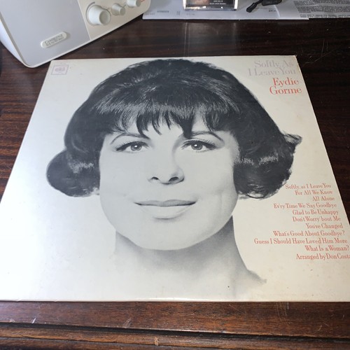 EYDIE GORME SOFTLY AS I LEAVE YOU (VG+) CS-9394 LP VINYL RECORD - Picture 1 of 4