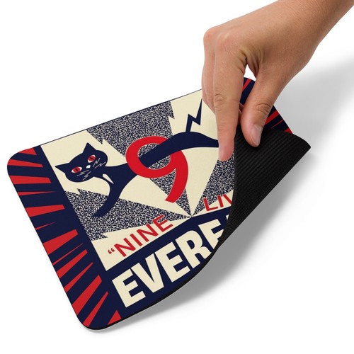 EVEREADY Nine Lives - Mauspad NEU 9,5" x 7,75" rutschfester Gaming Laptop PC - Bild 4 von 4