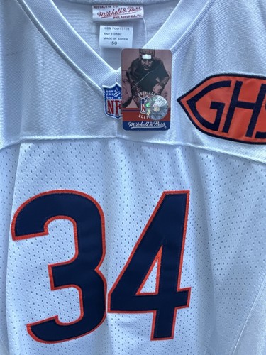Maglia autentica Mitchell & Ness Walter Payton Chicago Bears Throwback 1985 taglia 50 - Foto 6 di 6
