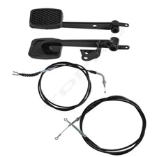Brake Clutch Throttle Accelerator Pedal W/ Cable For DIY Go Kart Go Cart Buggy