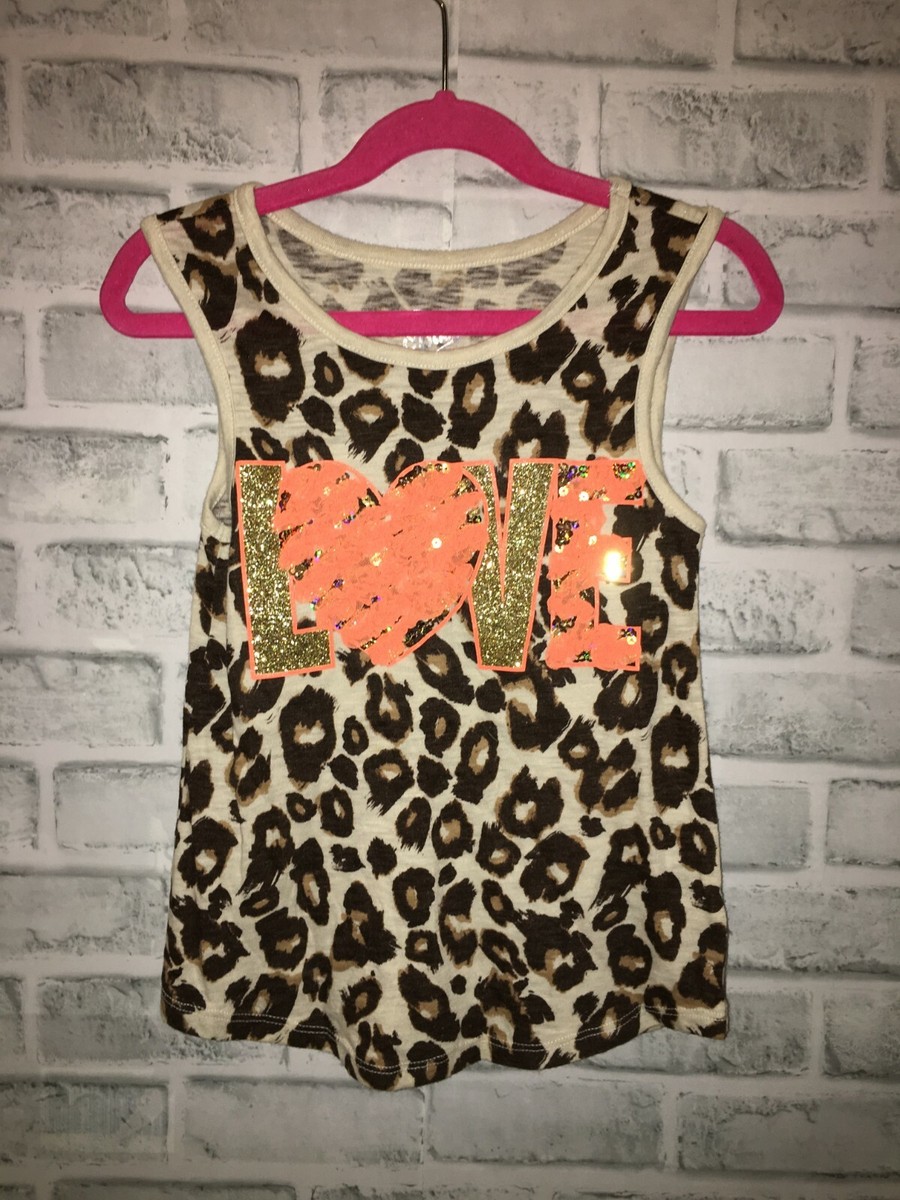girls leopard print shirt