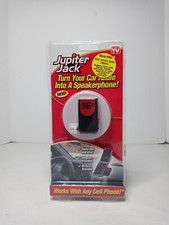 Jupiter Jack Cell Phone Car Speakerphone Converter - Never Used - 6 Adapters