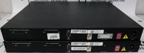 LOT OF 2 Dell PowerConnect 6224 24-Port Gigabyte Ethernet Switch With Rack Ears - Picture 3 of 3