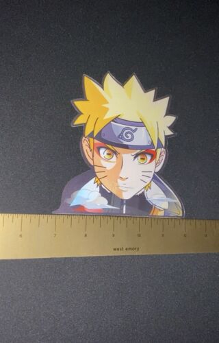 Naruto 3D Lenticular Anime Motion Car Sticker Decal Peeker - Picture 3 of 4
