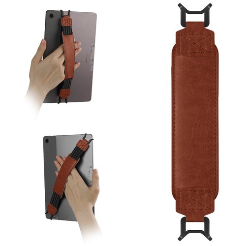 Leather Tablet Hand Strap for Kindle/iPad/Kobo/Sony/Pocketbook/Lenovo Universal - Picture 21 of 26
