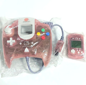 Sega Dreamcast DC Console Controller Set Hello Kitty Pink w/Box CIB Rare Japan