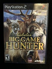 Cabelas Big Game Hunter (PlayStation 2) PS2 Video Game Complete Tested Manual