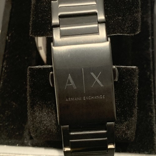 ARMANI EXCHANGE AX2601 Abito Uomo Cronografo Acciaio Tono Nero Quadrante Scuro 100m - Foto 4 di 5
